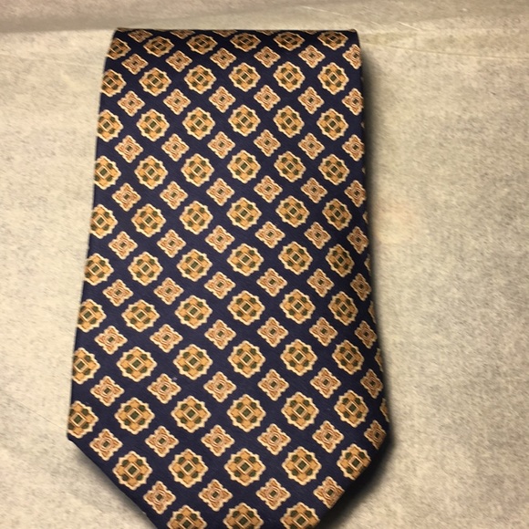 Banana republic navy blue geometric pattern - Picture 1 of 3